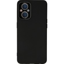 Mestore Oppo Reno 7 Lite Kılıf Lansman Glass Kapak - Siyah