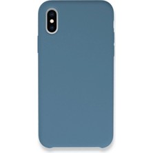 Mestore Apple Iphone Xs Max Kılıf Lansman Legant Silikon - Açık Mavi