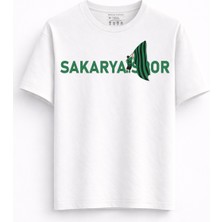 Rabona Fashion Sakaryaspor Yeşil Siyah Tutku 54 T-Shirt