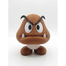 Demirhan3D 🍄👾 Goomba Mario Figürü | 12 cm | Pla Doğa Dostu Malzeme | Koleksiyonluk Dekor | Oyuncular Için Hediye