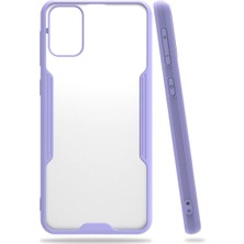 Mestore Samsung Galaxy M31 Kılıf Platin Silikon - Lila