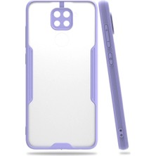 Mestore Xiaomi Redmi Note 9 Kılıf Platin Silikon - Lila