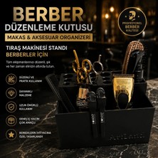Memania Co Berber Düzenleme Kutusu – Profesyonel Kuaför Berber Malzeme Organizeri