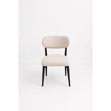 Efe Mobilya T-6042 Polo Krem Sandalye 4 Adet