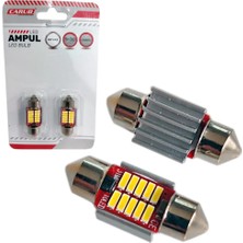Carub 9-30V Sofit Ampul 31 mm 6W 10 Smd LED Canbus Beyaz BR0402225