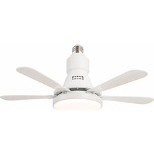 Sepetopia Eco Lounge 1 Adet Trıon Trn 1300 Nefes 50W Ledli Tavan Vantilatörü Kumandalı 3 Renk E27 Duy