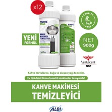 Forte Plus -Kahve Makinesi Temizleyici Toz 12'li Paket