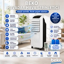 Beko Havadar Uzaktan Kumandalı ,serinletme ve Aynı Zamanda Havayı Temizleme Özelliğine Sahip Iyonizer Hava Soğutucu