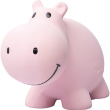 Tikiri Organik Kauçuk Diş Kaşıyıcı ve Banyo Oyuncağı- Hippo