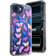 İlkyaz Fashion Onegif Apple Iphone 17E Desina Magsafe Kapak - Desen 5