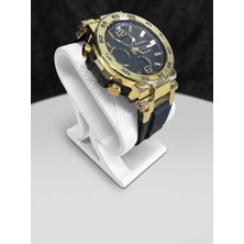 Demirhan3D ⌚🤍 Design Watch Stand | Premium Beyaz Saat Standı | 60 Gram | Minimal Masaüstü Saat Tutucu | Şık Dekor