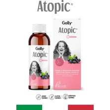 Golly Atopic Omega 3, Resveratrol, Kuersetin, Siyah Frenk Üzümü 150 ml
