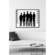 The Usual Suspectsfilm Afişi Çerçeveli Tablo 50X70CM