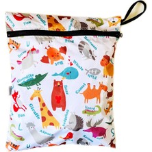Zoo 30X36CM Su Geçirmez Islak Mayo Kıyafet Taşıma Torbası Çok Amaçlı Çanta Organizer Fermua