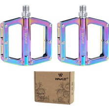 Wake Aluminyum Rulmanlı Oılslıck Platform Pedal 135*110*55MM
