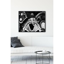 Modern Times - Asri Zamanlar Film Afişi Çerçeveli Tablo 4 40X50CM