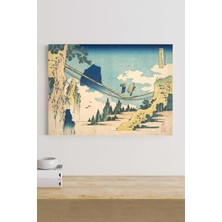 The Suspension- Katsushika Hokusai Sanatsal Kanvas Tablo 21 x 30