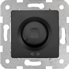 Siyahı Floresan Dimmer 1 10V Mekanizma ve Kapak