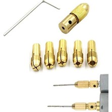 Motor Için Otomtik Mandren Pens Seti Okul Proje Araştırma Mini Mandren Seti 3.17MM Girişli