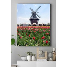 (PSTER16228) Hollanda Manzara Kanvas Tablo 2 40 x 60