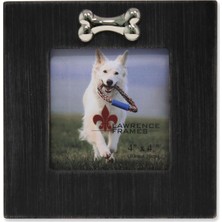 Köpek Kemikli Çerçeve 10X10 cm Siyah