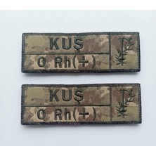 Soyisimlik Yeni Kamuflaj Diş Tabibi(Dişçi) Sınıfı Nakıslı 2 Adet (Kara Kuvvetleri)