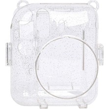 Mini 12 Makine Uyumlu Beyaz Simli Pleksi Kılıf