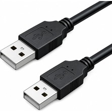 PX-USB10 1 Metre USB To USB Erkek Kablo, Usb-A Erkek Erkek Bağlantı Kablosu, Notebook Soğutucu Us