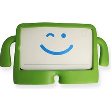 Akıllı Bayi Samsung Galaxy T510 Tab A 10.1 Kılıf Karakter Tablet Silikon - Yeşil