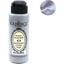 102 Gümüş Su Bazlı Yaldız Boya (120 Ml)