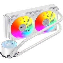 F2001 240MM Işlemci Sıvı Soğutucu Beyaz - Am5 ve Intel LGA1700 Uyumlu