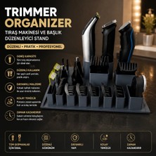 Memania Co Trimmer Organizer  Uyumlu– Tıraş Makinesi ve Başlık Düzenleyici Stand