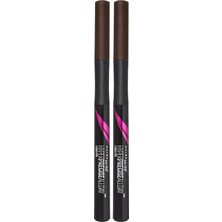 York Hyper Precise All Day Eyeliner - 710 Brown Kahverengi 2 Paketi