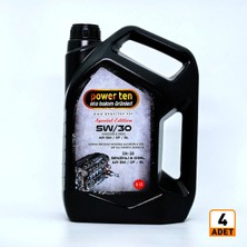 Powerten 5W30 Motor Yağı 5 Litre 4 Adet 1 Koli