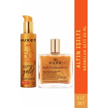 Nuxe Altın Işıltı Bronzluk Seti 50 ml