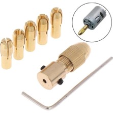 Motor Için Küçük 3 Çene Pesnli Mandren 3.2mm Motor Girişli Okul Proje Ödev Uygulama Hobi