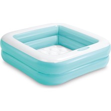 Colezium 57100 Intex Şişme Taban Mini Kare Huz 86X86X25 cm