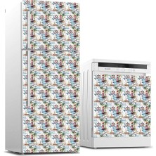 Buzdolabı ve Bulaşık Makinası Beyaz Eşya Sticker Kaplama Deniz Kule