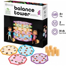Balance Tower ve Akıl Oyunu 4+ Yaş 2+ Oyuncu