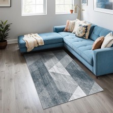Nedla Kadife Kaymaz Pamuk Tabanlı Yıkanabilir Antibakteriyel Salon Halısı 200X300