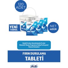 Forte Plus -Fırın Durulama Tableti 40GR-120'LI Paket