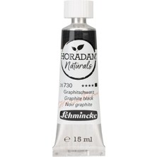 Horadam Aquarell Naturals Vegan Suluboya 15 ml Tüp 730 Graphite Black