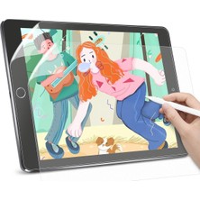 Davın Ipad 10.2 7-8-9. Nesil Paper Like Kağıt Hissi Kaymaz Yüzey Pet Mat Ekran Koruyucu Çizim I�
