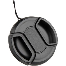 Lens Kapağı Center Pinch Ön Lens Koruyucu Kapak 39MM Lens ve Filtreler ile Uyumlu Ipli