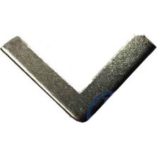 Evimdeyokyok Kitap, Kapak, Menü, Albüm Köşesi, Orta - 18X32MM, Nikel, 1000 Adet