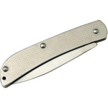 Evimdeyokyok Metal Yerli Akarsu 15,5 cm Kamp / Outdoor Çakı  - Yarı Otomatik