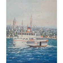 Galeri Atmaca Galata'nın Izinde Boğaz'da Nostaljik Vapur