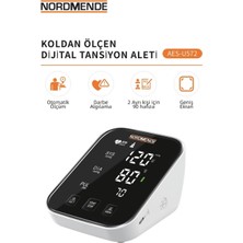 Evimdeyokyok Türkçe Konuşan Şarjlı Dijital Tansiyon Aleti | Büyük LCD Ekran, Otomatik Kol Tipi, Hafızalı