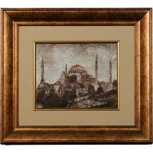 Galeri Atmaca Sepya Tonlarında Dokulu Ayasofya