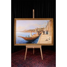 Galeri Atmaca Boğaz'da Saltanat Kayığı ve Tarihi Istanbul